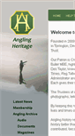 Mobile Screenshot of anglingheritage.org